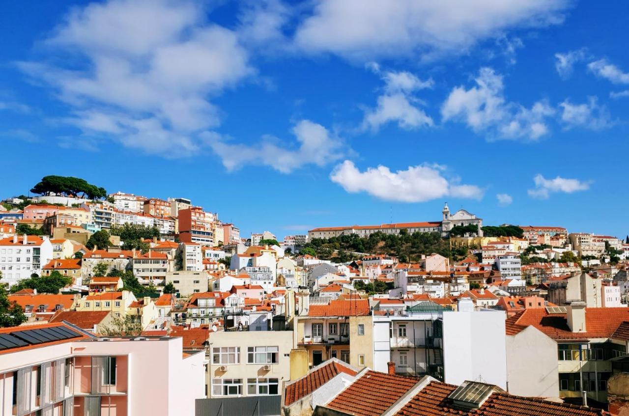 Amazing Downtown Apt With Small Balcony With View Over The Castle Lisboa Eksteriør bilde